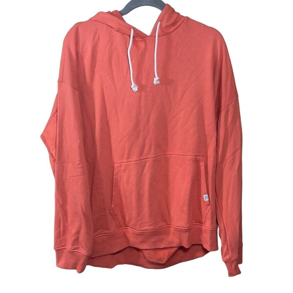 Common Identity Women's Sweatshirt Hoodie Melon Orange Size XL Extra Large